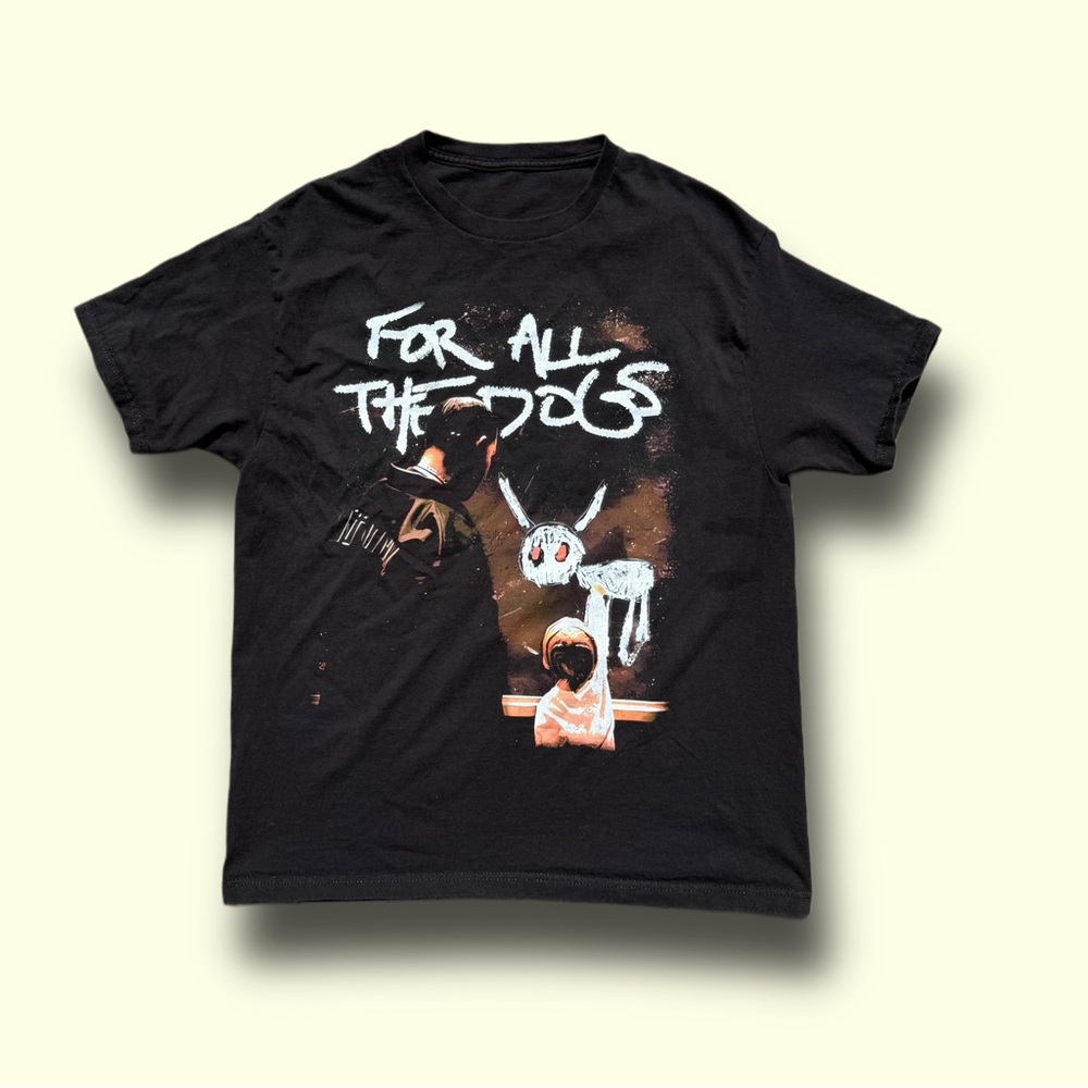 DRAKE FOR ALL DOGS Rap Tee Mens Large Album Promo Shirt